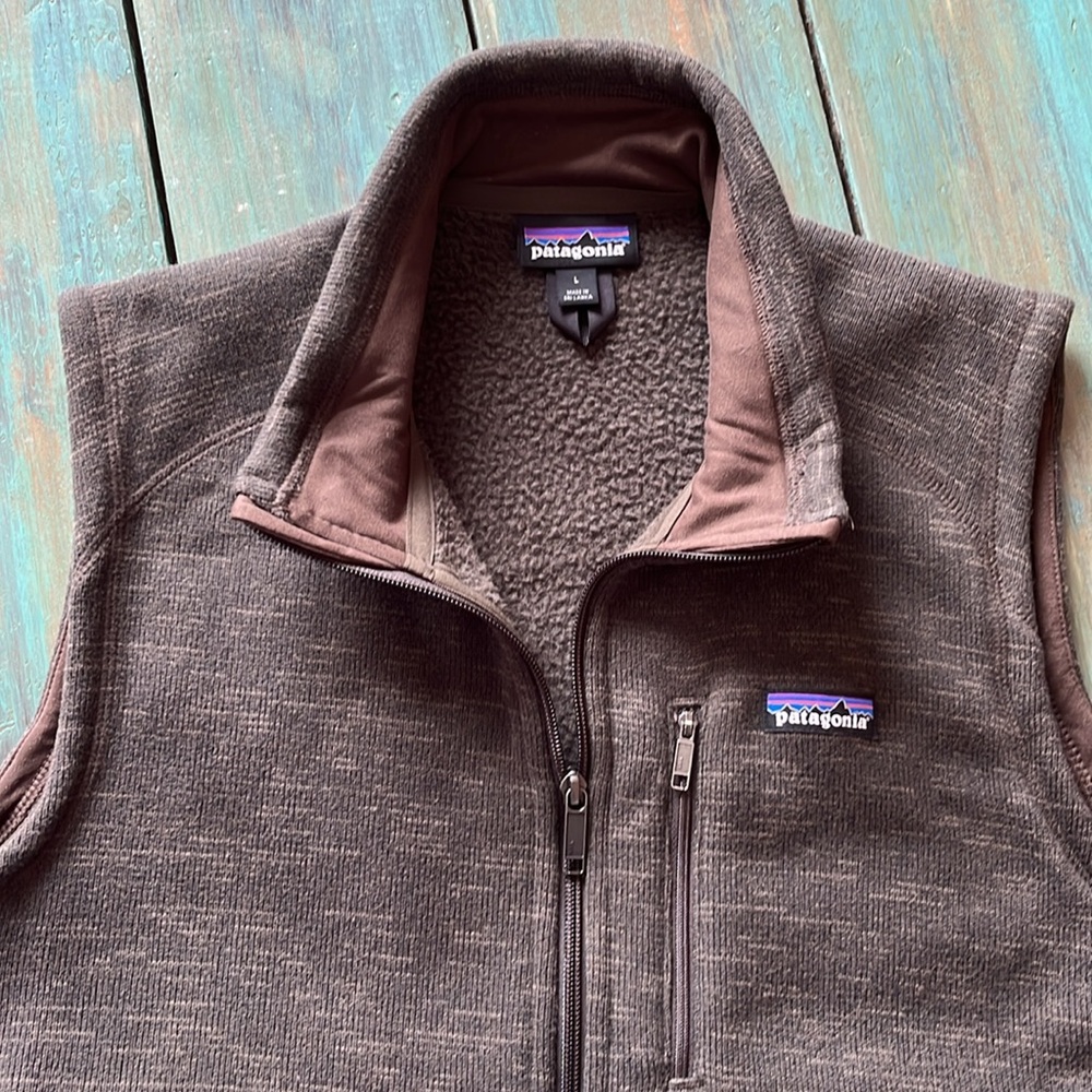 Patagonia Better Sweater Vest in Dark Walnut - Picture 2 of 5